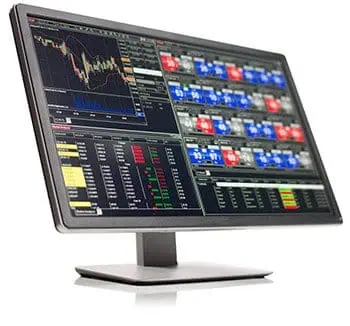 NinjaTrader-Platform-display Trading equipment - Day trading computer