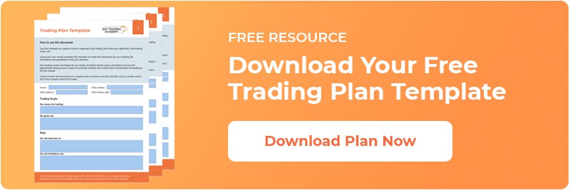 free trading plan template